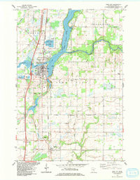 PINE CITY, MN HISTORICAL MAP GEOPDF 7.5X