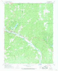 HARDY, AR HISTORICAL MAP GEOPDF 7.5X7.5