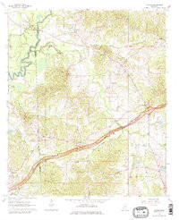 CAYUGA, MS HISTORICAL MAP GEOPDF 7.5X7.5