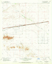 AZTEC HILLS, AZ HISTORICAL MAP GEOPDF 7.