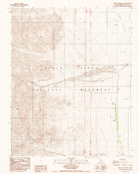 DEVILS SPEEDWAY, CA HISTORICAL MAP GEOPD