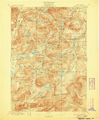 PARADOX LAKE, NY HISTORICAL MAP GEOPDF 1