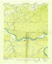 TALLASSEE, TN HISTORICAL MAP GEOPDF 7.5X