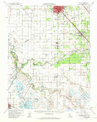TURLOCK, CA HISTORICAL MAP GEOPDF 15X15