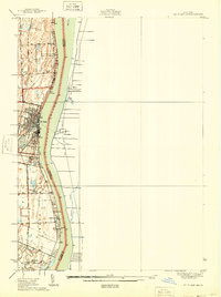 ST. CLAIR, MI HISTORICAL MAP GEOPDF 7.5X