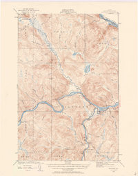 ALLAGASH, ME HISTORICAL MAP GEOPDF 15X15