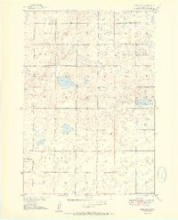 RICE LAKE, SD HISTORICAL MAP GEOPDF 7.5X
