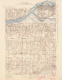 MILAN, IL-IA HISTORICAL MAP GEOPDF 15X15