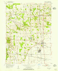 WESTVILLE, IN HISTORICAL MAP GEOPDF 7.5X