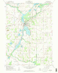 COLON, MI HISTORICAL MAP GEOPDF 7.5X7.5