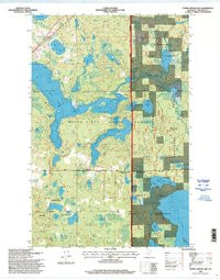 TURTLE RIVER LAKE, MN HISTORICAL MAP GEO