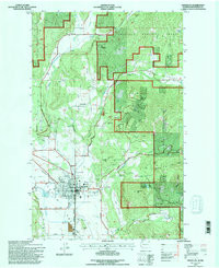 CHEWELAH, WA HISTORICAL MAP GEOPDF 7.5X7