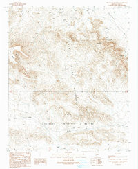 NEW WATER MOUNTAINS, AZ HISTORICAL MAP G