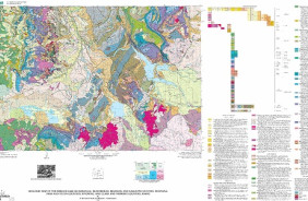 GEOLOGIC MAP OF HEBGEN LAKE, WY ID MT