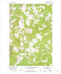 SUNNYSIDE, WI HISTORICAL MAP GEOPDF 7.5X