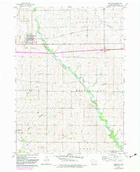 WINTHROP, IA HISTORICAL MAP GEOPDF 7.5X7