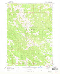 TINCUP MOUNTAIN, ID HISTORICAL MAP GEOPD