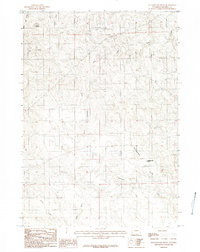 RATTLESNAKE DRAW, WY HISTORICAL MAP GEOP