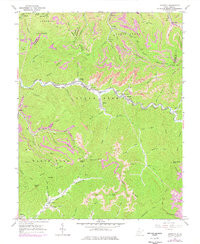 DOROTHY, WV HISTORICAL MAP GEOPDF 7.5X7.