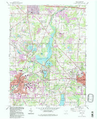 KENT, OH HISTORICAL MAP GEOPDF 7.5X7.5 G
