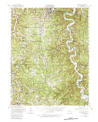 BIG PINEY, MO HISTORICAL MAP GEOPDF 15X1