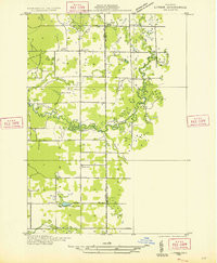 BRISTOL, MI HISTORICAL MAP GEOPDF 7.5X7.