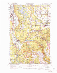 LAKE TAPPS, WA HISTORICAL MAP GEOPDF 15X
