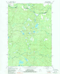 NAULTS, MI-WI HISTORICAL MAP GEOPDF 7.5X