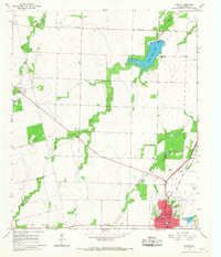 ANSON, TX HISTORICAL MAP GEOPDF 7.5X7.5
