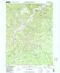 PENFIELD, PA HISTORICAL MAP GEOPDF 7.5X7