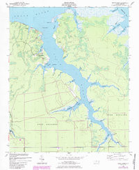 SOUTH RIVER, NC HISTORICAL MAP GEOPDF 7.