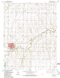 PEABODY, KS HISTORICAL MAP GEOPDF 7.5X7.