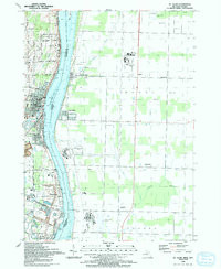 ST. CLAIR, MI HISTORICAL MAP GEOPDF 7.5X