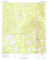 RALEIGH, MS HISTORICAL MAP GEOPDF 7.5X7.