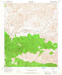REYES PEAK, CA HISTORICAL MAP GEOPDF 7.5
