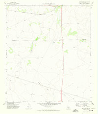 BARNHART SW, TX HISTORICAL MAP GEOPDF 7.