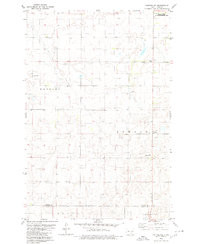 KINTYRE NE, ND HISTORICAL MAP GEOPDF 7.5