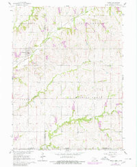 LIBERTY, NE-KS HISTORICAL MAP GEOPDF 7.5