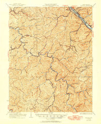 PEYTONA, WV HISTORICAL MAP GEOPDF 15X15