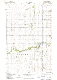 FLORIAN, MN HISTORICAL MAP GEOPDF 7.5X7.