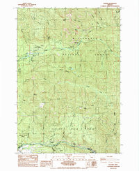 ELKHORN, OR HISTORICAL MAP GEOPDF 7.5X7.