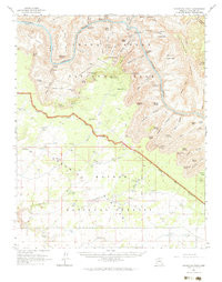 HAVASUPAI POINT, AZ HISTORICAL MAP GEOPD