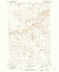 POPLAR COULEE, MT HISTORICAL MAP GEOPDF