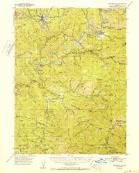 WEAVERVILLE, CA HISTORICAL MAP GEOPDF 15