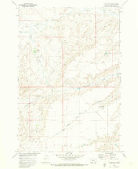 CAMP FOUR, MT HISTORICAL MAP GEOPDF 7.5X