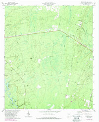BROWNTOWN, GA HISTORICAL MAP GEOPDF 7.5X