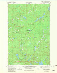 SAWBILL LANDING, MN HISTORICAL MAP GEOPD