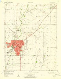NEWTON, KS HISTORICAL MAP GEOPDF 7.5X7.5
