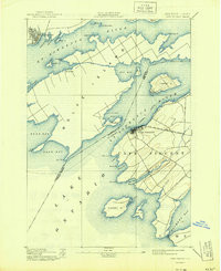 CAPE VINCENT, NY HISTORICAL MAP GEOPDF 1