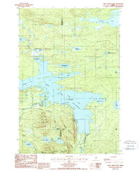 TROUT BROOK MOUNTAIN, ME HISTORICAL MAP